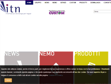 Tablet Screenshot of itnsrl.com